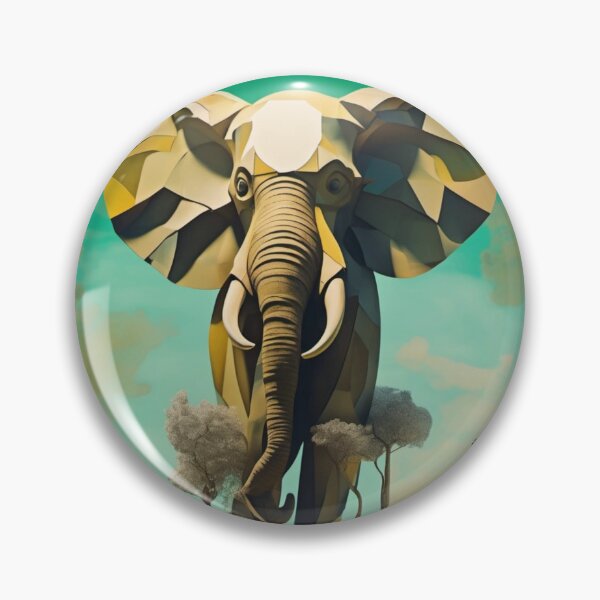 Item preview, Surrealist Elephant Painting #3 designed and sold by JojiKebamura.