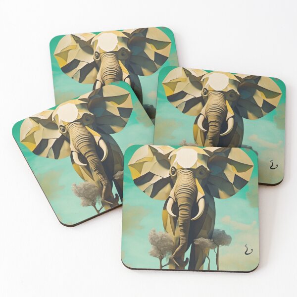 Item preview, Surrealist Elephant Painting #3 designed and sold by JojiKebamura.