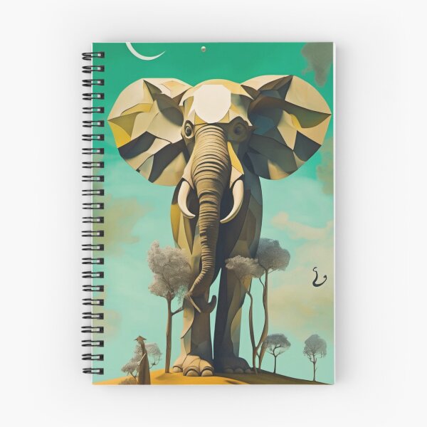 Item preview, Surrealist Elephant Painting #3 designed and sold by JojiKebamura.