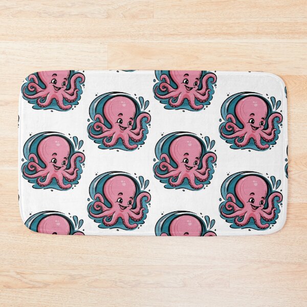 Item preview, Adorable Pink Octopus designed and sold by Krieghorn.