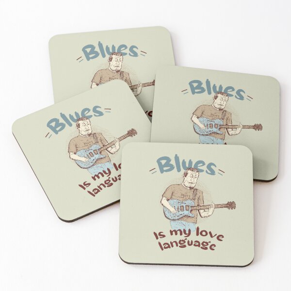 Item preview, Blues is my love language designed and sold by Rômulo Queiroz.