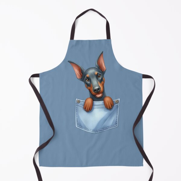 Item preview, Doberman Pincher, dog sticker, doberman shirt, cut puppy designed and sold by Janetlousart.