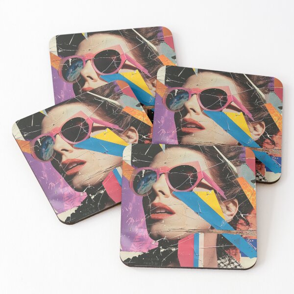 Item preview, Collage, eighties style, retro design designed and sold by The-soft-idea.