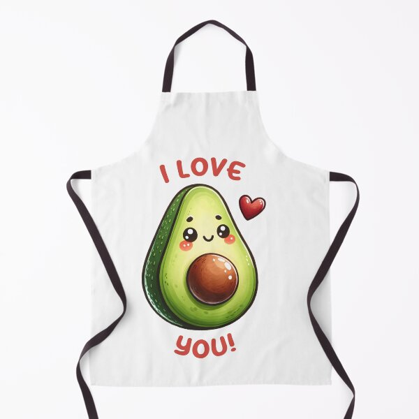 Item preview, Avocado Say I Love You, Cute Avocado Love designed and sold by Kondi-Art.