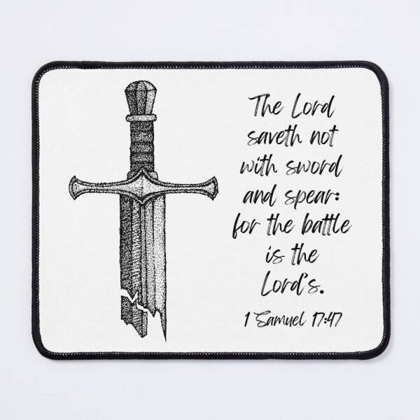 Item preview, The battle is the Lord's designed and sold by iwoh.