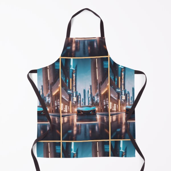 Item preview, Futuristic city, futuristic car designed and sold by CreativeBizarre.