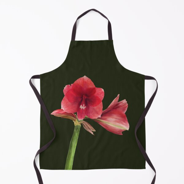 Item preview, Red amaryllis flower Hand drawn watercolor clipart designed and sold by BartolArt.