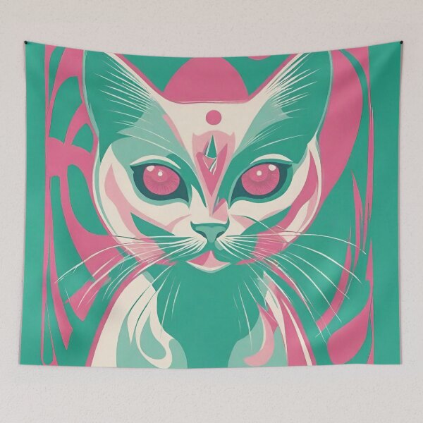 Item preview, Retro Zen Cat designed and sold by GypsyGarou.