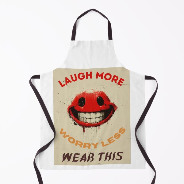 Item preview, Laugh More Worry Less Vibrant Smiles Collection designed and sold by MyDearWorld.