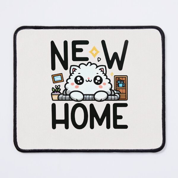 Item preview, new home cat designed and sold by creativechaster.