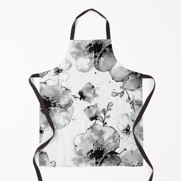 Item preview, Luxury Black and White Floral designed and sold by Magnuna.