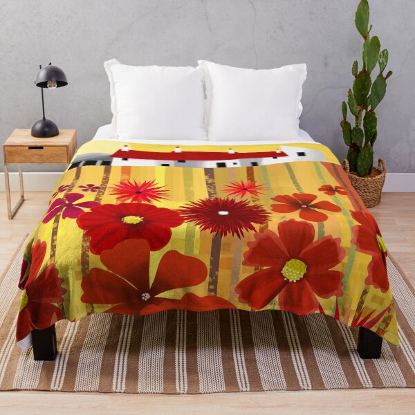 Item preview, Field of Red Flowers designed and sold by Andrew  Hitchen.
