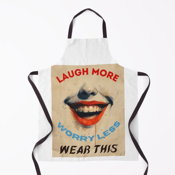 Item preview, Laugh More Worry Less Vibrant Smiles Collection designed and sold by MyDearWorld.