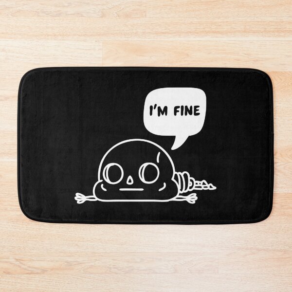 Item preview, I'm Fine Sarcastic designed and sold by ricricswert.