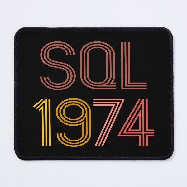 Item preview, SQL 1974 50th Anniversary DB Admin Analyst Engineer Retro designed and sold by ramiro.