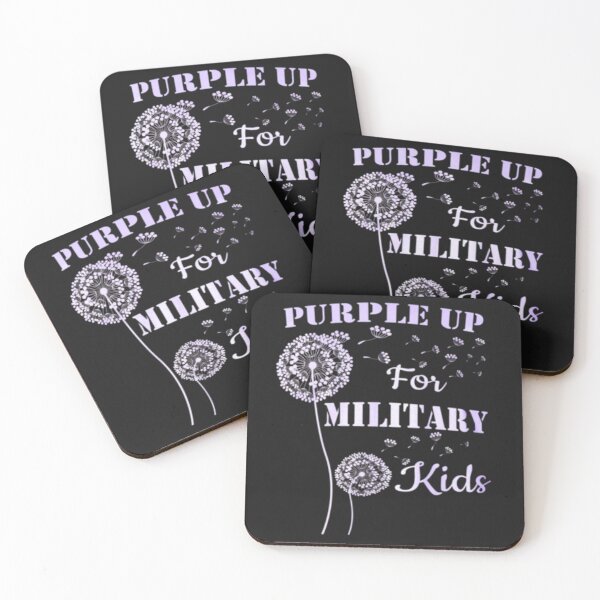Item preview, Purple up for military kids  designed and sold by LOLANeshop.
