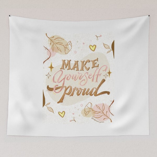 Item preview, Make yourself proud designed and sold by LaQueHaceLetras.