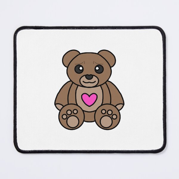 Item preview, Worried Teddy Bear designed and sold by BreadyArtDesign.