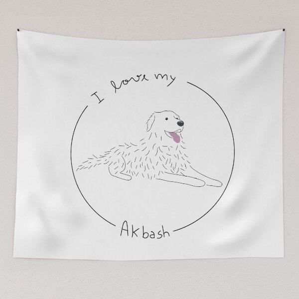 Item preview, I love my Akbash designed and sold by OxeLiveHappier.