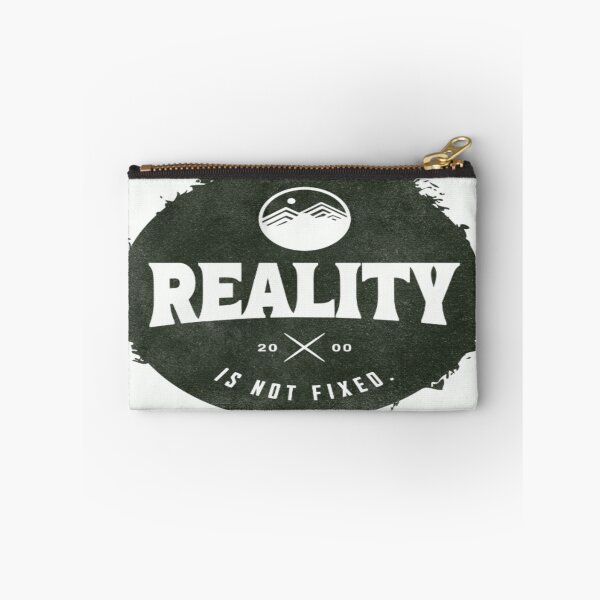 Item preview, Reality Is Not Fixed Philosophical Emblem Design designed and sold by gleefulme.