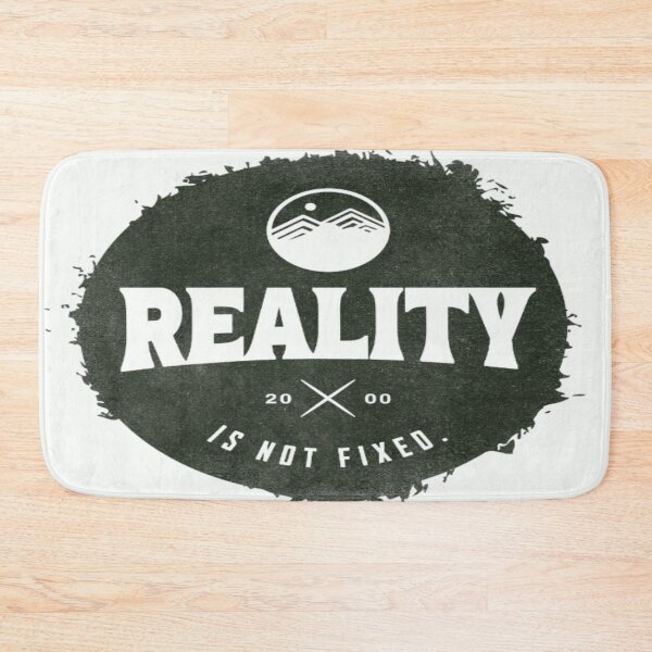 Item preview, Reality Is Not Fixed Philosophical Emblem Design designed and sold by gleefulme.
