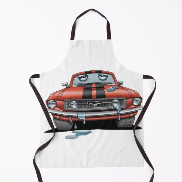 Item preview, Exhausted Mustang designed and sold by VintageCarsShop.