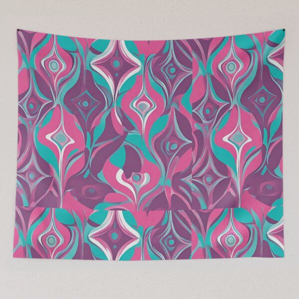 Item preview, Retro Vintage Diamond Print designed and sold by GypsyGarou.