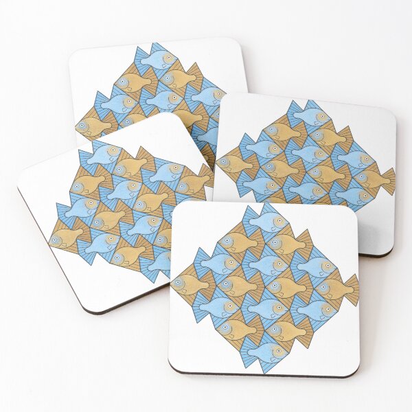 Artikelvorschau, Geometrische Fisch-Tesselation entworfen und verkauft von tessellationfan.