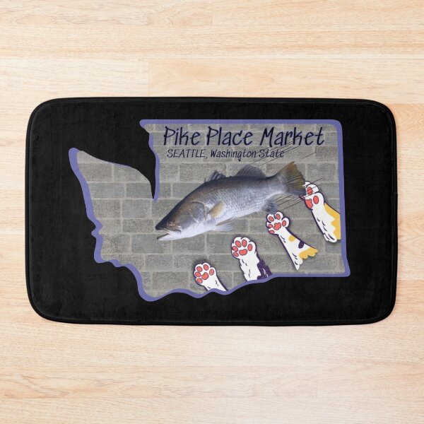 Item preview, Pike Place Market on Puget Sound, in Washington State designed and sold by Kona Linda.