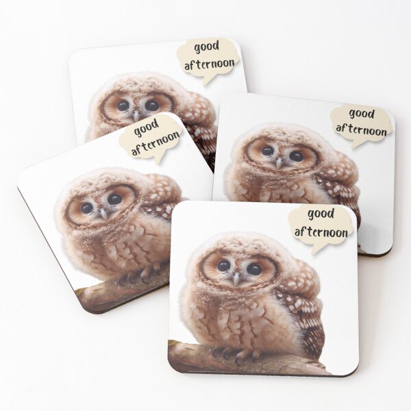 Item preview, Talking Owl: Good Afternoon designed and sold by ptNB.