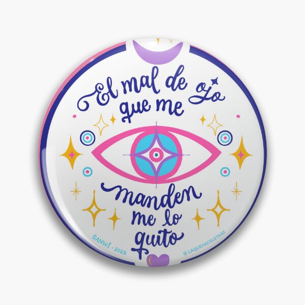 Item preview, El mal de ojo que me manden me lo quito designed and sold by LaQueHaceLetras.
