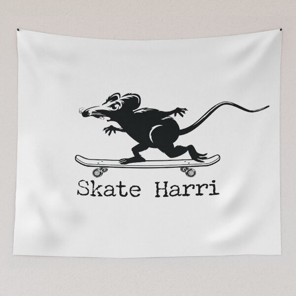 Item preview, Skateboard Rat Skate Harri designed and sold by SeeMac.