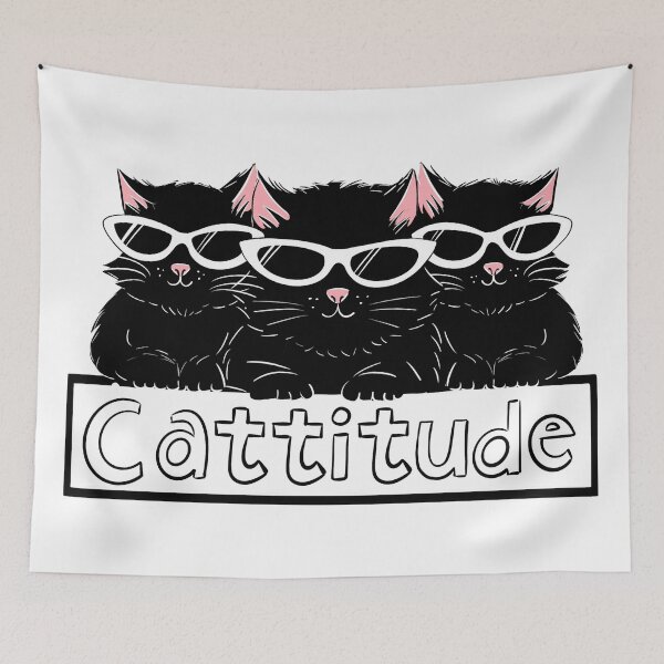 Item preview, Copy of Cats with Cattitude designed and sold by SpiritedArtwork.
