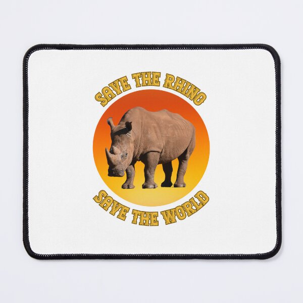 Item preview, Save The Rhino, Save The World designed and sold by TemboDreams.
