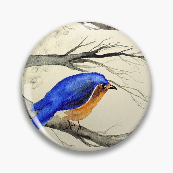 Aperçu de l'œuvre « Oiseau idiot oiseau bleu » par TSteele.Art créée et vendue par TSteeleArt.