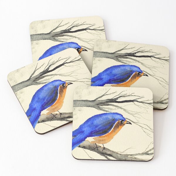 Item preview, Silly Bird Blue Bird by TSteele.Art designed and sold by TSteeleArt.
