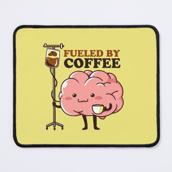 Item preview, Fueled By Coffee by Tobe Fonseca designed and sold by Tobe Fonseca®.