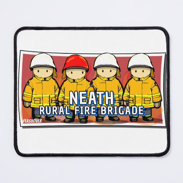 Item preview, Neath Rural Fire Brigade designed and sold by Flashover.