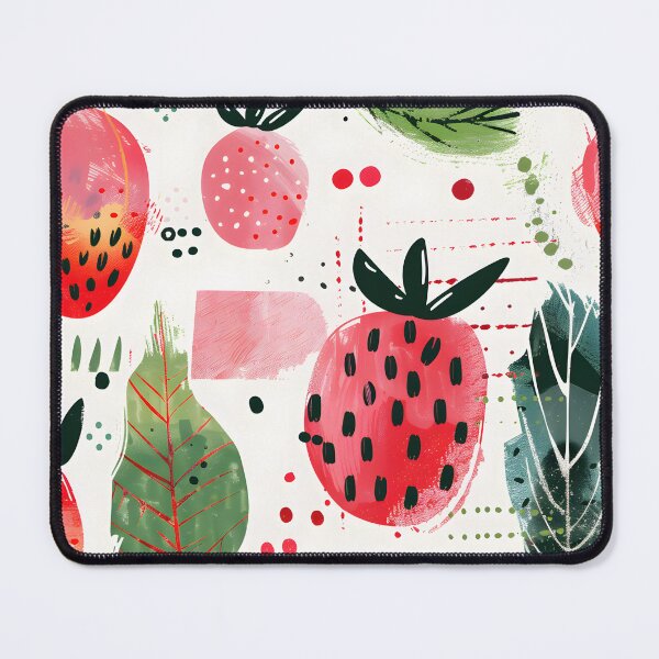 Item preview, Abstract Strawberry Pattern designed and sold by Snifferius.