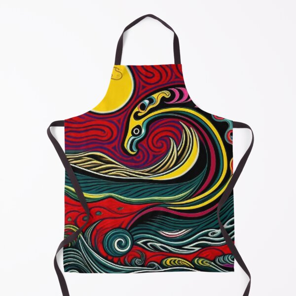 Item preview, Abstract Classic Vintage Sea Monsters designed and sold by TheDarkWardrobe.