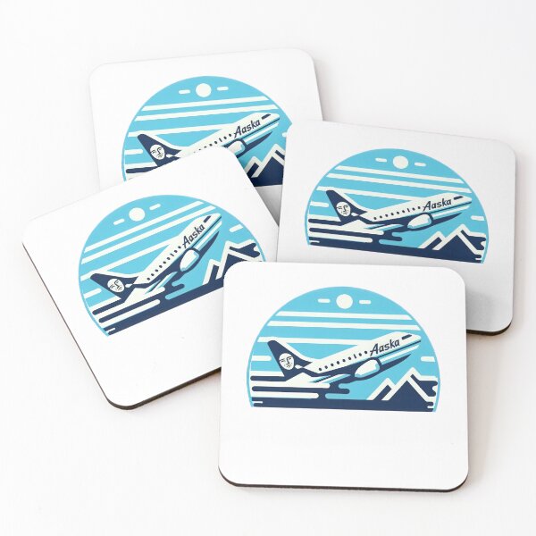 Item preview,  Alaska airlines  drawing  airlines Emblem aviation united airlines designed and sold by Expressions-Sel.
