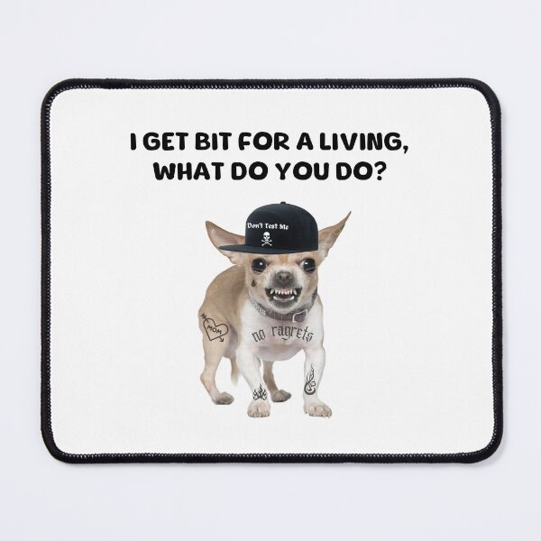 Item preview, Tatted Chihuahua Vet Med Sticker designed and sold by Empathy is Badass.
