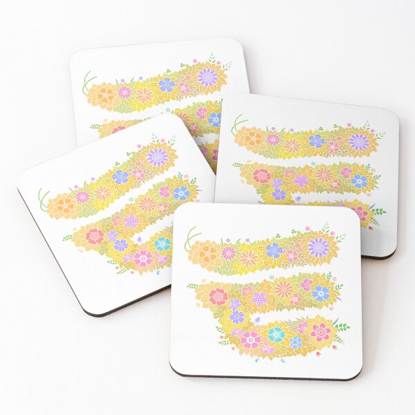 Item preview, Floral Letter "ㅌ" WeArePrettierThanFlowers designed and sold by birthflower.