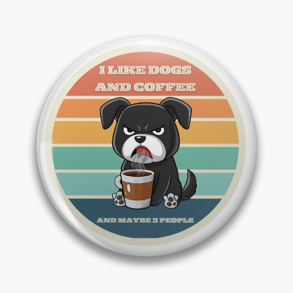 Artikelvorschau, Ich mag HUNDE & KAFFEE entworfen und verkauft von FreeSoulLab.
