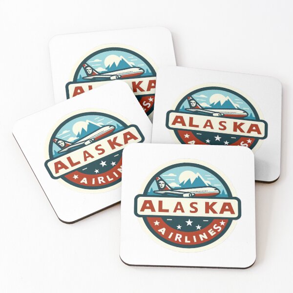 Item preview, Alaska airlines  drawing  airlines  Emblem aviation airfield designed and sold by Expressions-Sel.