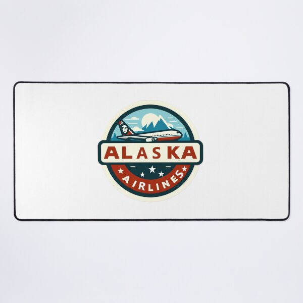 Item preview, Alaska airlines drawing airlines Emblem aviation airfield designed and sold by Expressions-Sel.