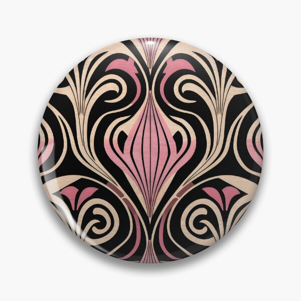 Item preview, Art Nouveau Geometric Abstract Pattern designed and sold by SloganExpress.