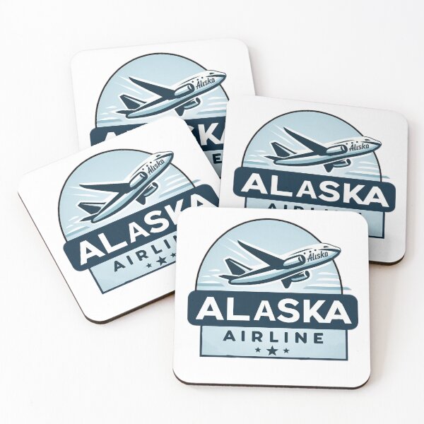 Item preview, Alaska airlines  drawing  airlines  Emblem airfield aviation  designed and sold by Expressions-Sel.