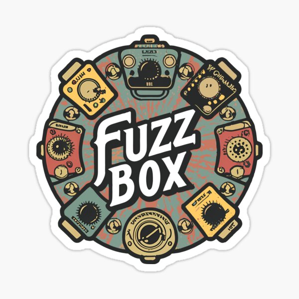 Artikel-Vorschau von Fuzzbox-Pedale, designt und verkauft von TrinketTeez.