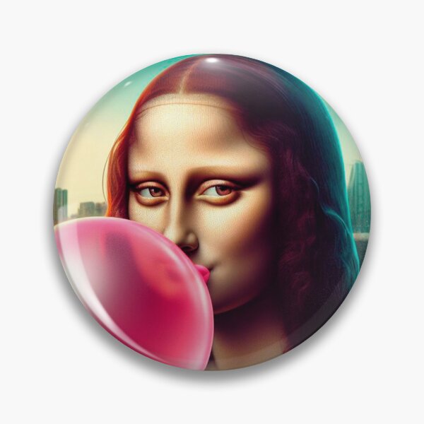 Item preview, Smile in Sugar: The Bubblegum Mona Lisa designed and sold by Timegraf.